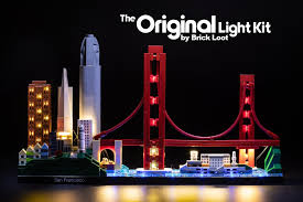 Led Lighting Kit For Lego Architecture Skyline Collection San Francisc Brick Loot