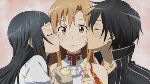 Résultat de recherche d'images pour "kirito asuna et yui"