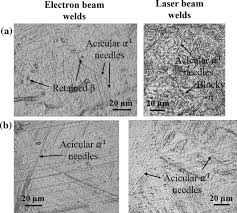 electron beam welded ti6al4v alloy