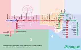 dubai metro a complete guide map