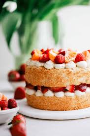 strawberry shortcake angel food cake