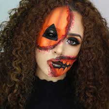 25 pumpkin makeup looks for halloween