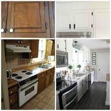 diy farmhouse kitchen remodel for just