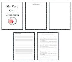 Create A Recipe Book Template