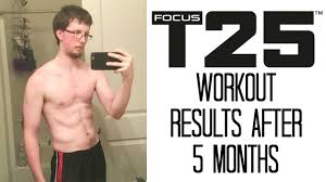 focus t25 workout helped lose body fat