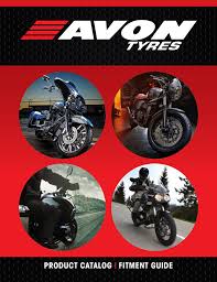 Product Catalog Fitment Guide Avon Motorcycle Tyres