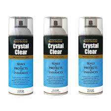 rust oleum crystal clear spray paint