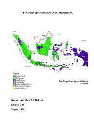 Jalur penyebaran agama islam ke indonesia. Peta Penyebaran Agama Di Indonesia Pdf