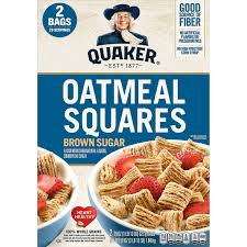 quaker oatmeal squares brown sugar 58
