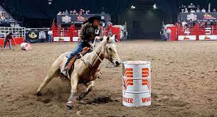 Which is the largest rodeo of the year? Barrel Racer Steffes Has Lots To Smile About