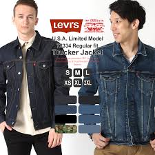 Levis G Jean Mens Big Size 72334 Usa Model Brand Levis Levis G Jean Denim Jacket American Casual Is Casual