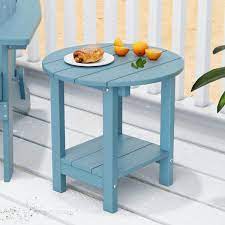 Plastic Outdoor Patio Side Table