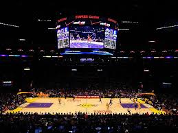 lakers clippers unveil new staples