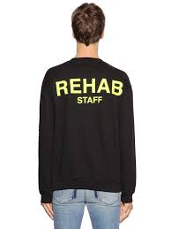 We are here to rehabilitate your skin using all natural ingredients with unique fragrances!. Rta Hampton Co Lab Print Sweatshirt In S M L Xl Black For Men Lyst