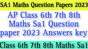 ap cl 6th 7th 8th maths sa1 question