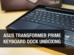asus transformer prime keyboard dock