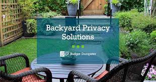 Backyard Privacy Ideas