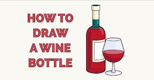 How To Draw A Wine Bottle Really Easy