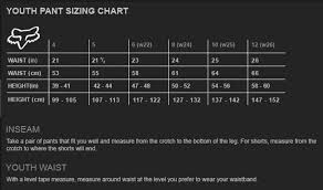 Fox Motorcycle Boots Sizing Chart Disrespect1st Com
