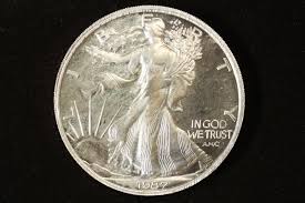 Copy 1987 Lady Liberty 2 Oz Silver Coin Not Silv