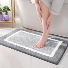 microfiber soft bath mat