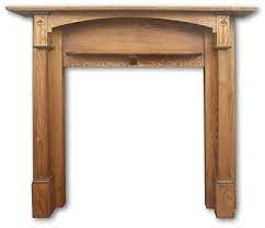Austen Arts And Crafts Style Mantel