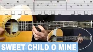 Sweet child o' mine is the 9th track of guns n' roses' debut album appetite for destruction. Guitar Tab Sweet Child O Mine By Guns N Roses Youtube
