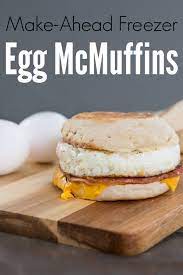 Homemade Egg Mcmuffin Freezer gambar png