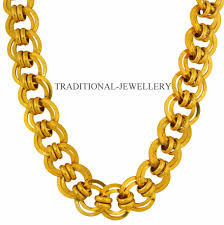 dubai 22k 20k yellow gold chain men