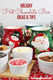 Christmas candy crafts 3d christmas vintage christmas christmas ideas christmas printables holiday ideas handmade christmas holiday try these easy candy bar wrappers.they would work great as an autumn neighbor or office gift as well! Diy Holiday Hot Chocolate Bar Ideas Tips Home Cooking Memories