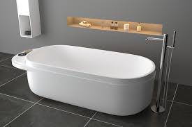freestanding aro white bath white