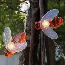 16 Led Honey Bee Fairy String Lights