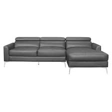 lexicon ashland leather sectional sofa