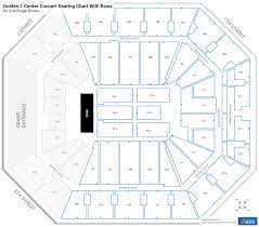 golden 1 center seating charts