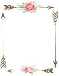 Free Flower Borders For Word Document Add Printable