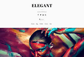 Elegant Theme Minimal Blog Portfolio