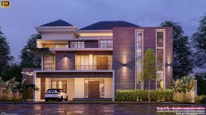 elegant modern style luxury house with