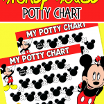 free mickey mouse potty chart