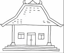 Videos matching menggambar rumah adat jawa tengah revolvy. Sketsa Gambar Rumah Adat Betawi Home Desaign