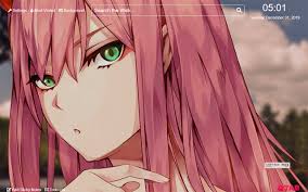 Home wallpapers rog wallpapers 2020. Zero Two Wallpaper For New Tab