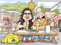 Edibar da Silva - Caricaturas com Edibar - Adeline convidou o Edibar pra  tomar uma!!! Peça a sua caricatura personalizada através do nosso  Messenger. | Facebook