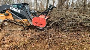 forestry mulching with the case dl550