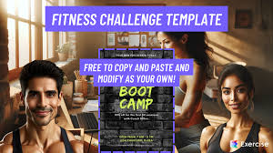 fitness challenge template free