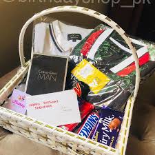 gift basket for men birthday