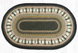 tall timbers oval braided rug 3 x5 by