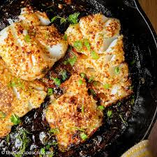 pan seared cod fish with tamarind sauce