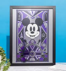 Disney 100 Mickey Mouse Framed Metallic