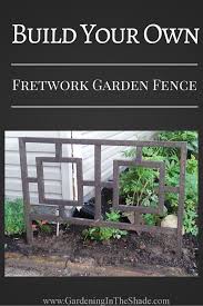 Fretwork Garden Fence Gardening In