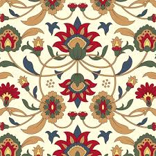 free vector persian carpet pattern desing