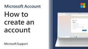 how to create a new microsoft account